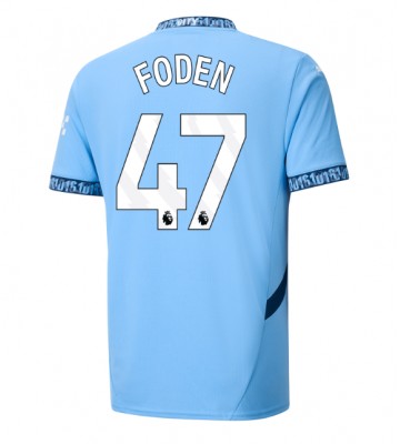 Manchester City Phil Foden #47 Hemmatröja 2024-25 Kortärmad